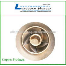 Fornecedor de ouro de quatro anos Copper Casting impeller